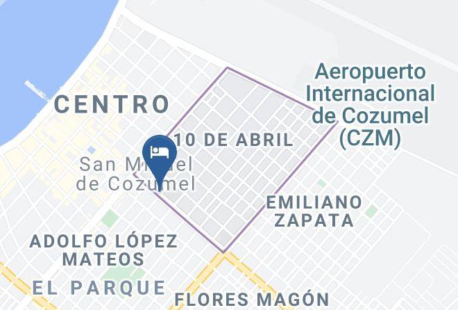Cozumel - Caribo Cozumel Maps