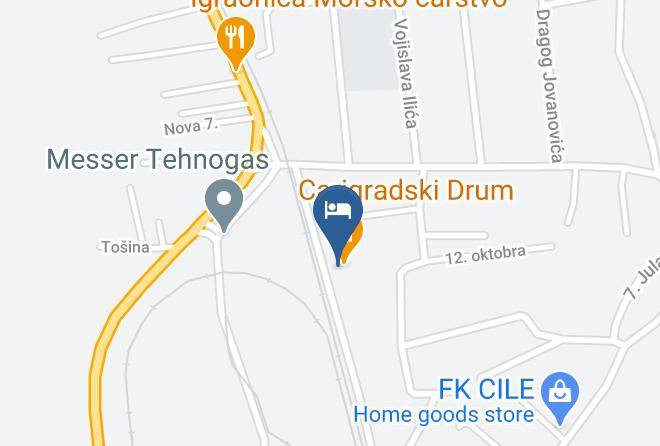 Podunavlje District - Carigradski Drum Restoran Maps