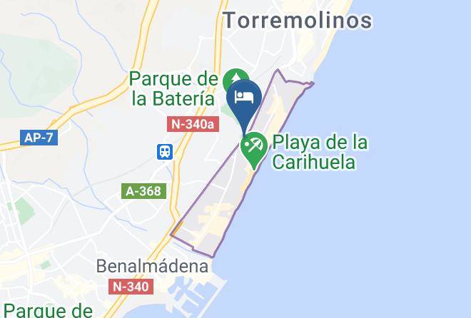 Malaga - Carihuela Palace Blue Maps