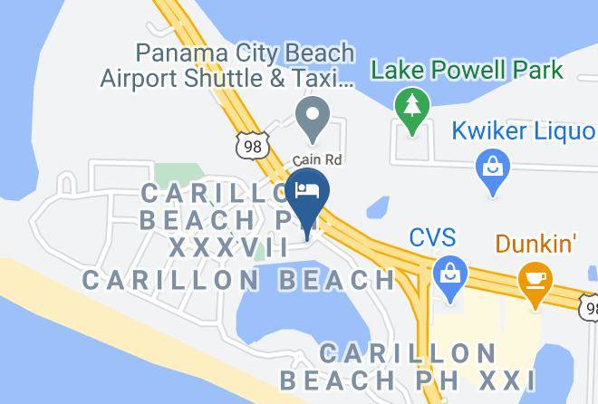Bay - Carillon Beach Resort Inn Maps