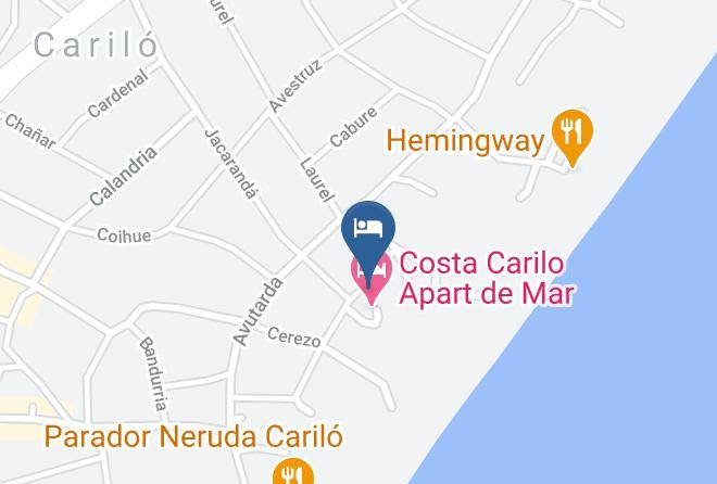 Pinamar - Carilo Sul Mare Maps