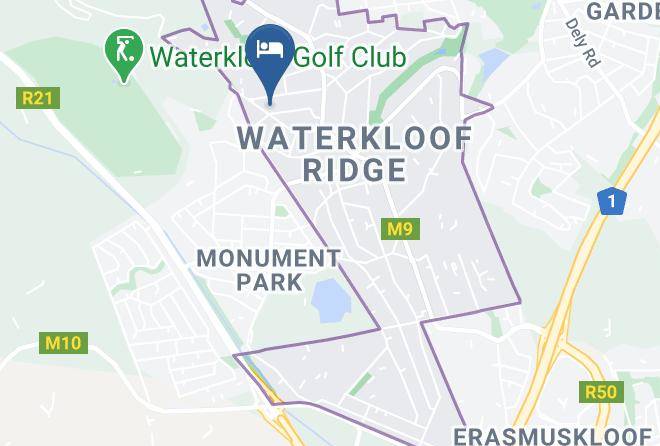 City Of Tshwane - Carina Guest Lodge Maps