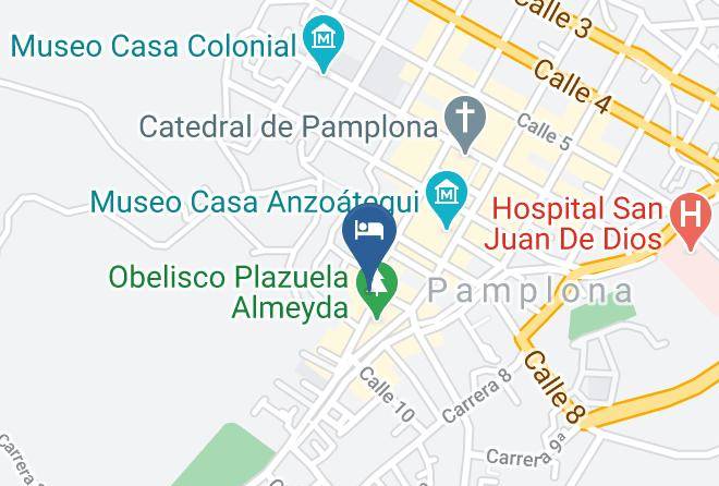 Pamplona - Hotel Cariongo Maps