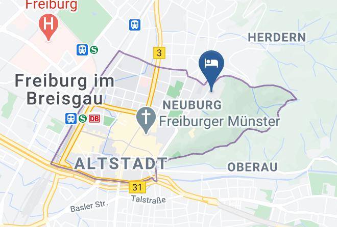 Freiburg - Caritas Tagungszentrum Maps
