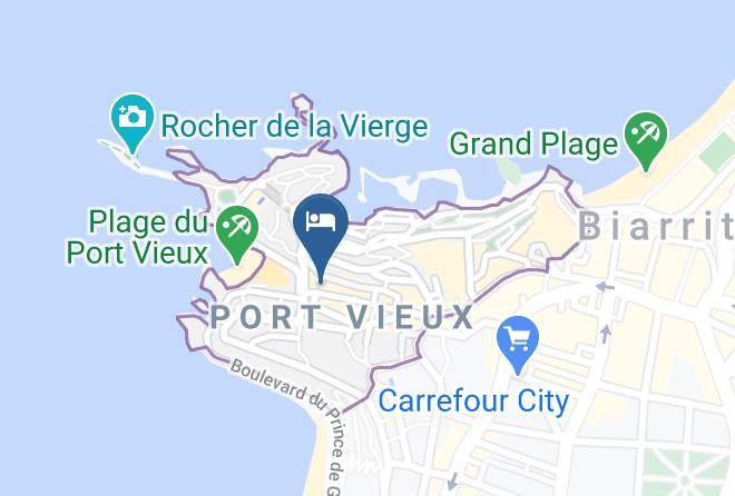 Pyrenees Atlantiques - Caritz Hotel Et Restaurant Maps