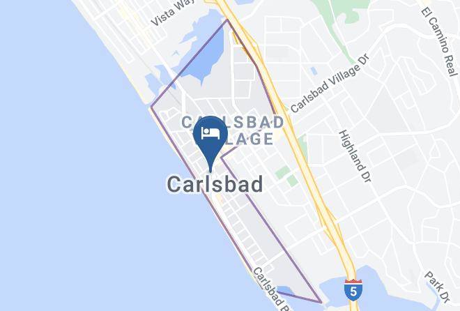 San Diego - Carlsbad Inn Beach Resort Maps