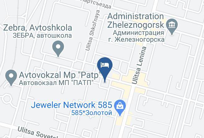 Zheleznogorsk - Carlson Hotel Maps