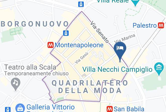 Milan - Baglioni Hotel Carlton Milan Maps