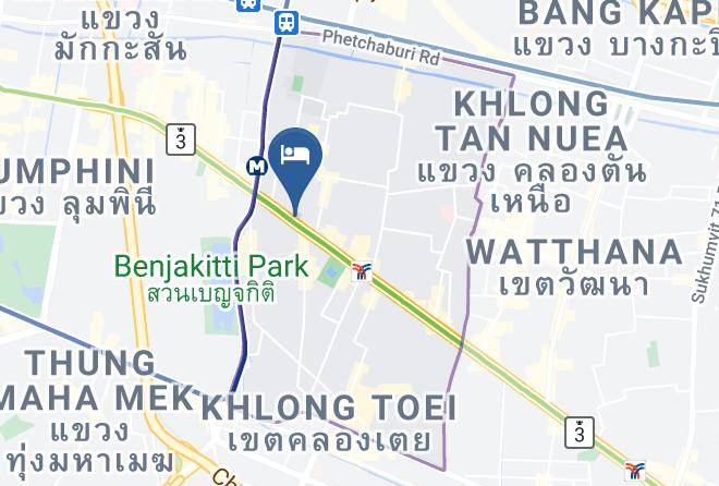Watthana - Carlton Hotel Bangkok Sukhumvit Maps