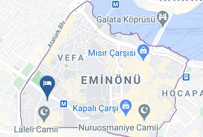 Fatih - Carlton Hotel Istanbul Maps