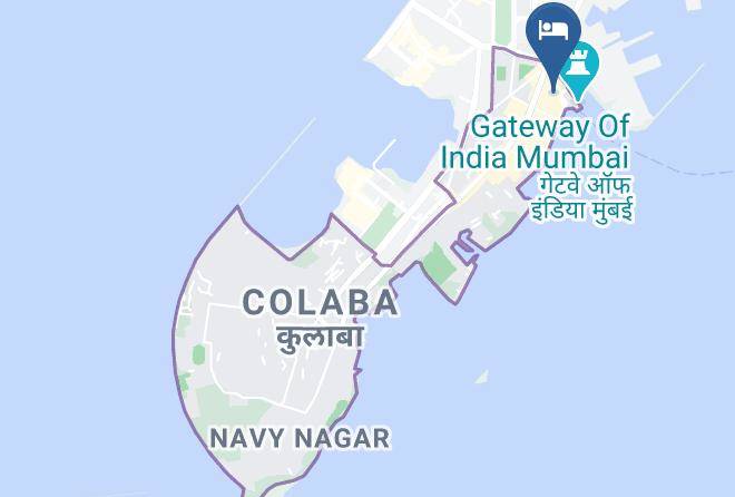 Mumbai - Carlton Hotel Mumbai Colaba Maps