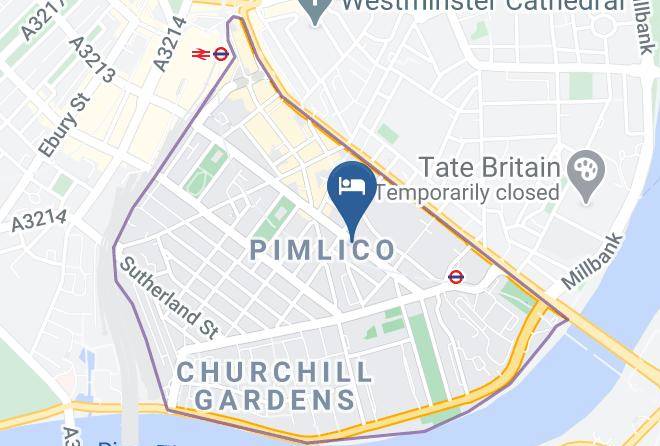 London - Carlton Hotel Maps