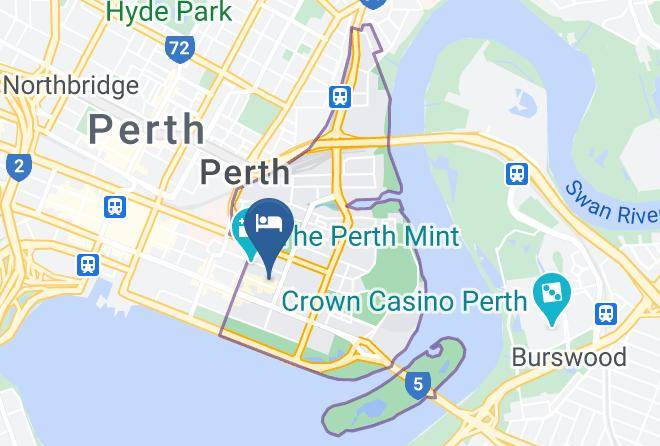 Perth - Carlton Hotel Maps