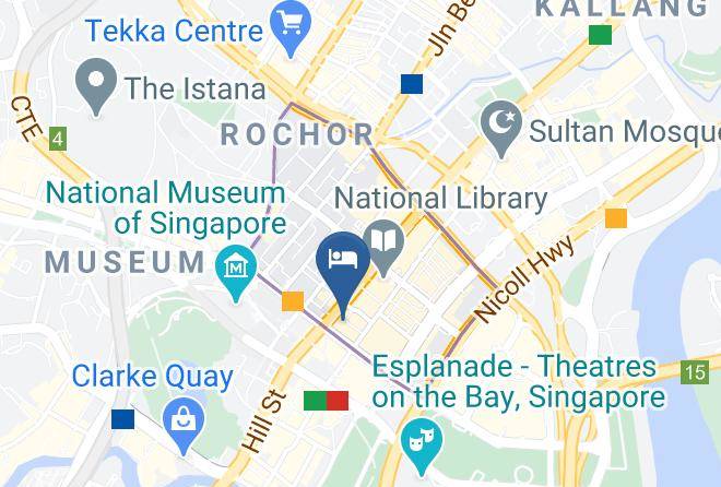 City Hall - Carlton Hotel Singapore Maps