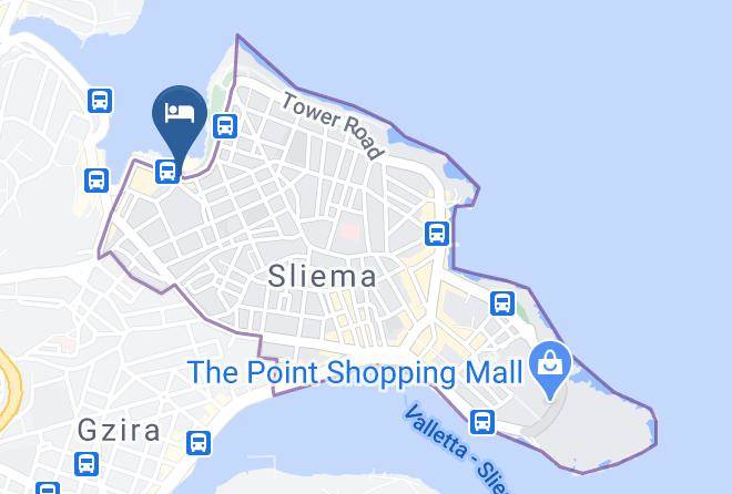 Saint Julian S - Carlton Hotel Sliema Maps