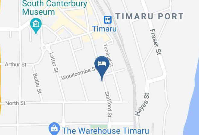 Timaru - Carlton Hotel Maps