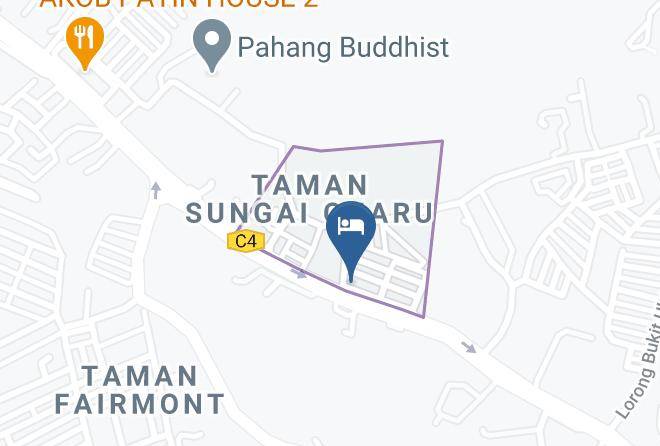 Kuantan District - Carlton Inn Bukit Ubi Kuantan Maps
