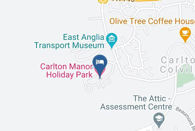Suffolk - Carlton Manor Holiday Park Maps