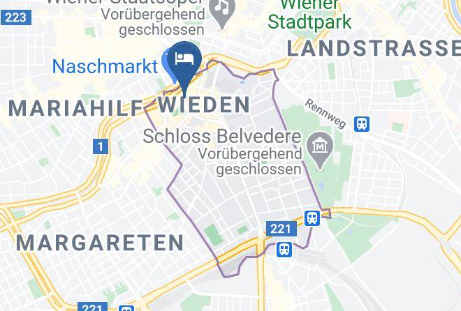 Vienna Wieden - Carlton Suites Maps