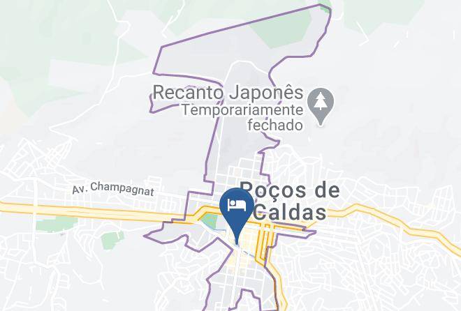 Pocos De Caldas - Carlton Plaza Hotel Pocos De Caldas Maps