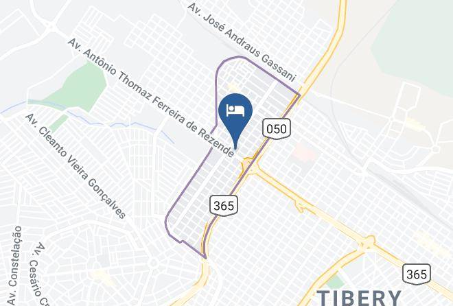 Uberlandia - Carlton Plaza Hotel Uberlandia Maps