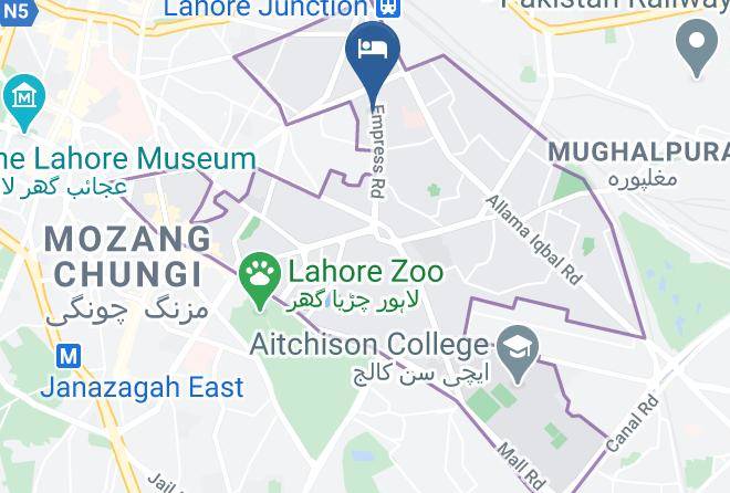 Islamabad - Carlton Tower Hotel Lahore Maps