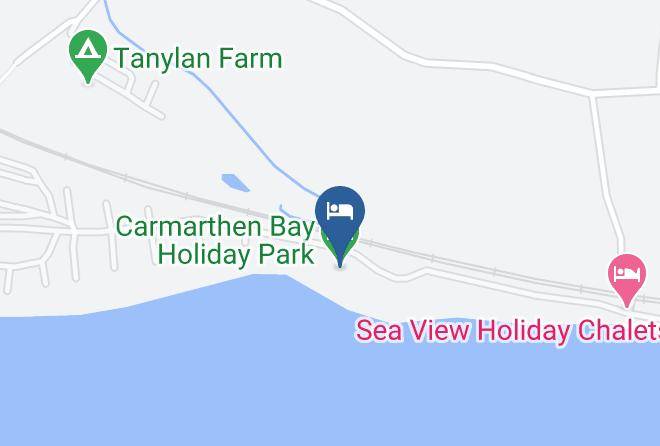 Carmarthenshire - Carmarthen Bay Holiday Park Maps