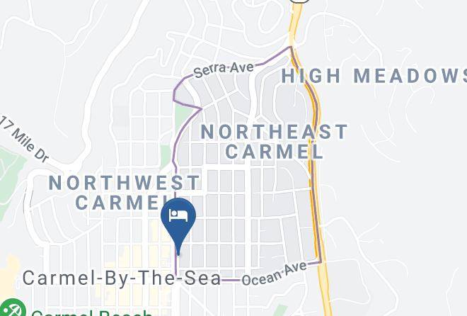 Monterey - Carmel Bay View Inn Maps