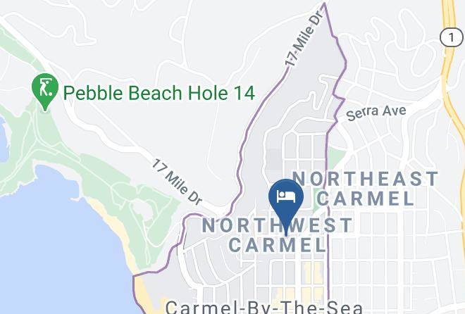 Monterey - Carmel Country Inn Maps