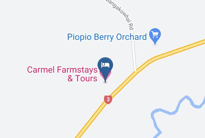 Waitomo - Carmel Farmstays & Tours Maps