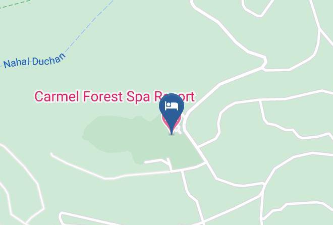 Haifa - Carmel Forest Spa Resort Maps