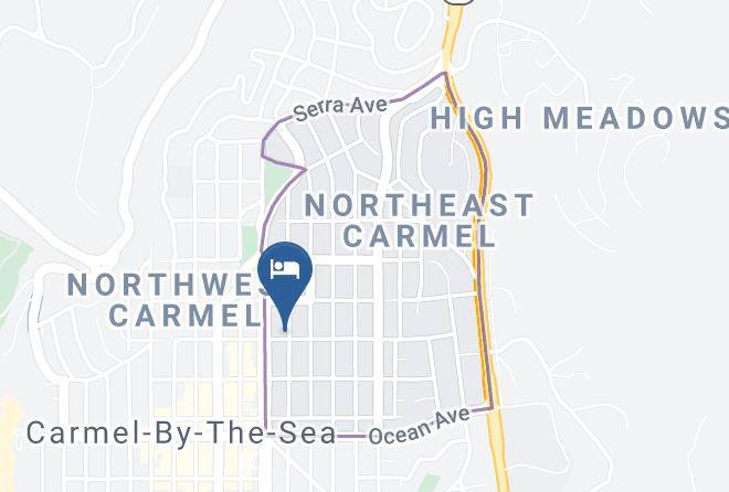 Monterey - Carmel Garden Inn Maps