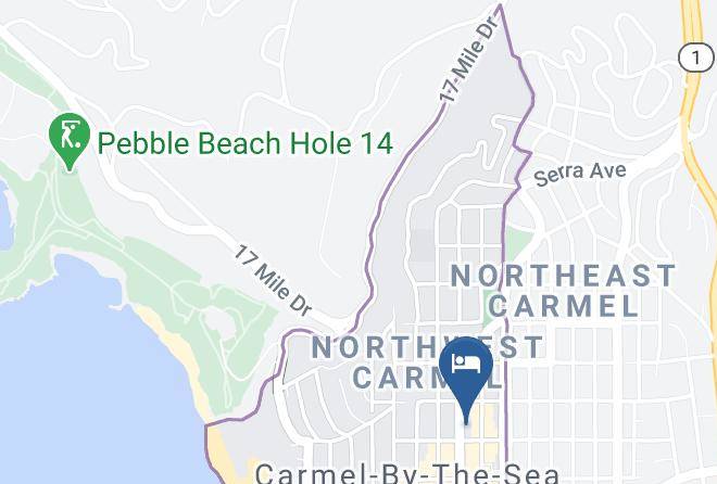 Monterey - Carmel Lodge Maps