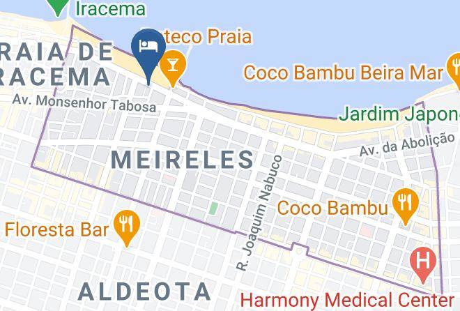Fortaleza - Carmel Magna Praia Hotel Maps