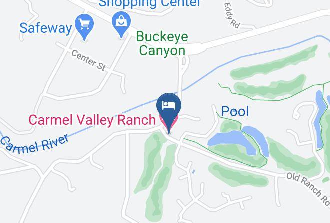 Monterey - Carmel Valley Ranch Maps
