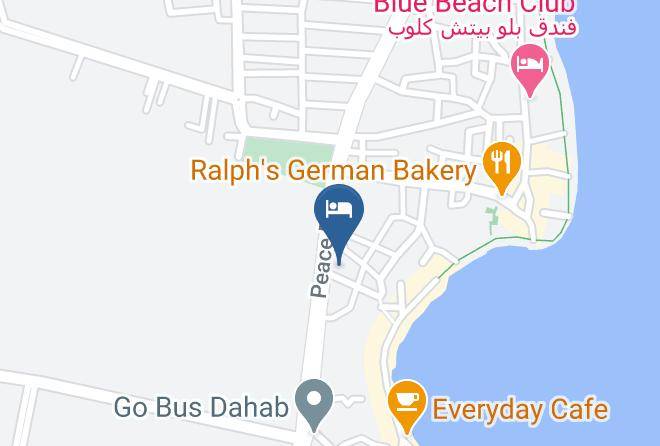 Dahab - Carmine Hotel Dahab Maps