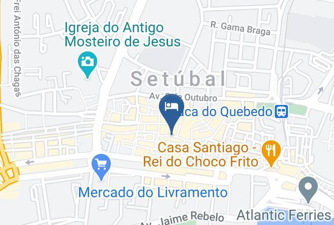 Santa Maria Da Graca - Carmo's Residence N2 Maps