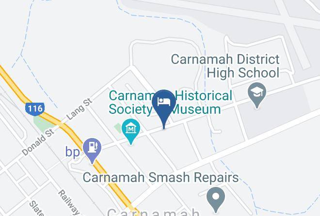 Carnamah Hotel Motel Map