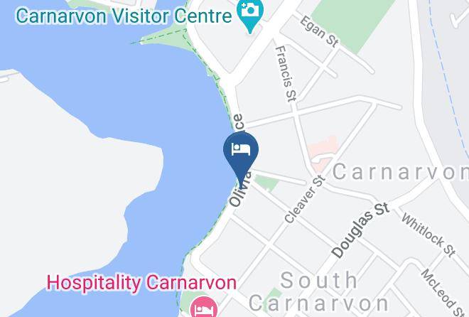 Carnarvon - Carnarvon Hotel Maps
