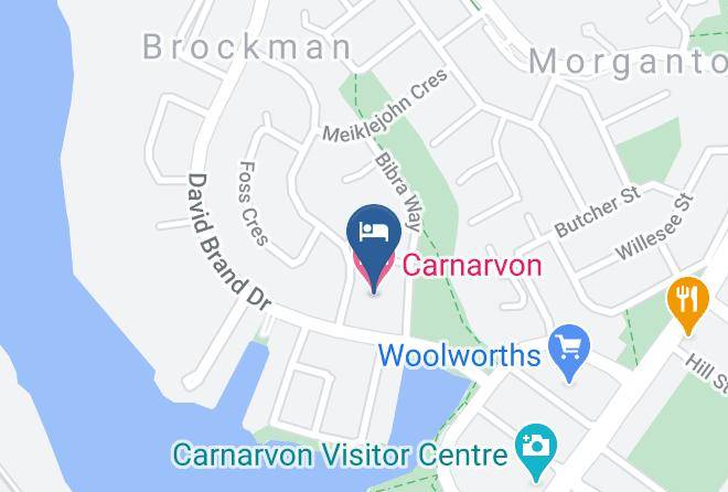 Carnarvon - Carnarvon Motel Maps