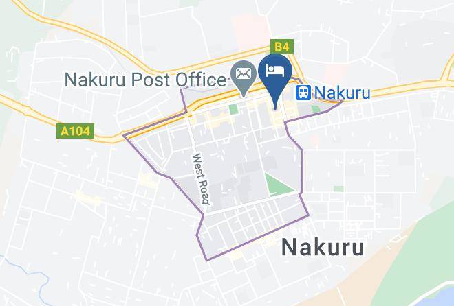 Nakuru - Carnation Hotel Maps