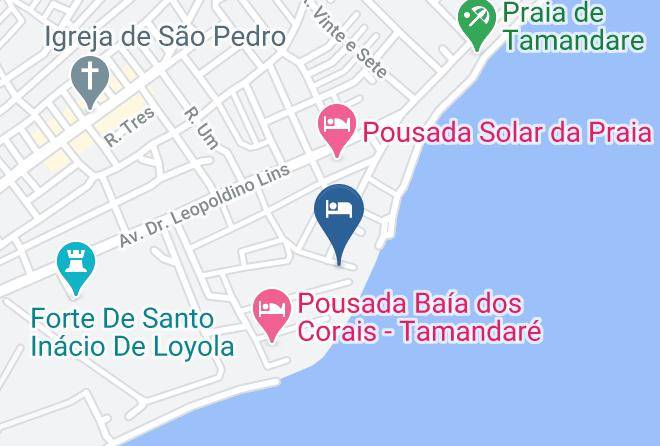 Tamandare - Carneiros Beach Resort Maps