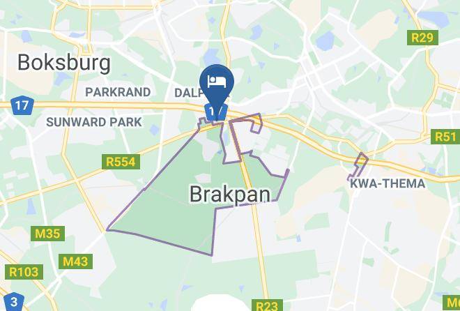 Ekurhuleni - Carnival Club Hotel Maps