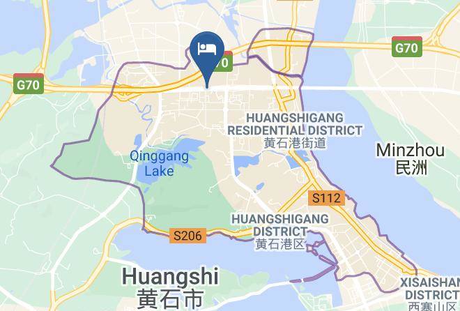 Huangshi - Carnival Fashion Hotel Maps