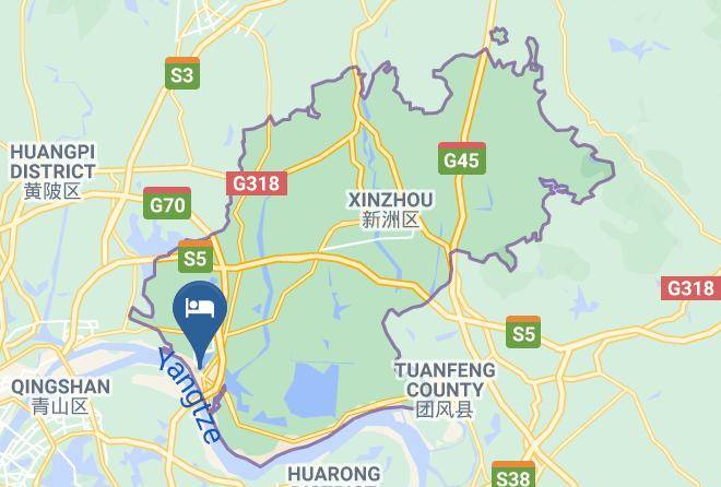 Wuhan - Carnival Vogue Hotel Maps