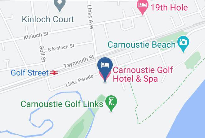 Carnoustie Golf Hotel & Spa Map
