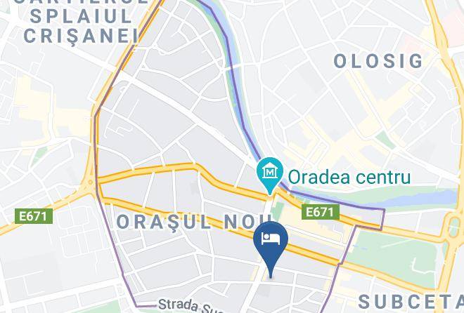 Oradea - Caro Boutique Hotel & Restaurant Maps