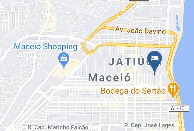 Maceio - Caroa Pousada Maps