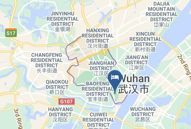 Wuhan - Carol Hotel East Maps