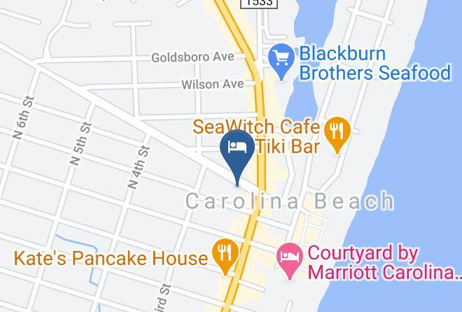 New Hanover - Carolina Beach Inn Maps